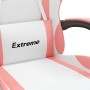 Silla gaming giratoria cuero sintético blanco y rosa de , Sillones para videojuegos - Ref: Foro24-349576, Precio: 108,44 €, D...