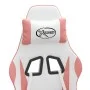 Silla gaming giratoria cuero sintético blanco y rosa de , Sillones para videojuegos - Ref: Foro24-349576, Precio: 108,45 €, D...