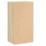 Estantería 2 niveles contrachapada color roble 40x30x76,5cm de , Librerías y estanterías - Ref: Foro24-800930, Precio: 39,76 ...