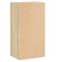 Estantería 2 niveles contrachapada color roble 40x30x76,5cm de , Librerías y estanterías - Ref: Foro24-800930, Precio: 39,91 ...