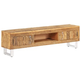 Mueble para TV madera maciza reciclada 140x30x40cm en Muebles TV | Comprar online en Foru.es