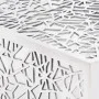 Mesa de centro con diseño geométrico calado aluminio plateado de , Mesas de centro - Ref: Foro24-242328, Precio: 266,81 €, De...