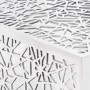 Mesa de centro con diseño geométrico calado aluminio plateado de , Mesas de centro - Ref: Foro24-242328, Precio: 271,90 €, De...
