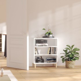Aparador de madera contrachapada blanco 57x35x70 cm de , Aparadores - Ref: Foro24-806049, Precio: 53,92 €, Descuento: %