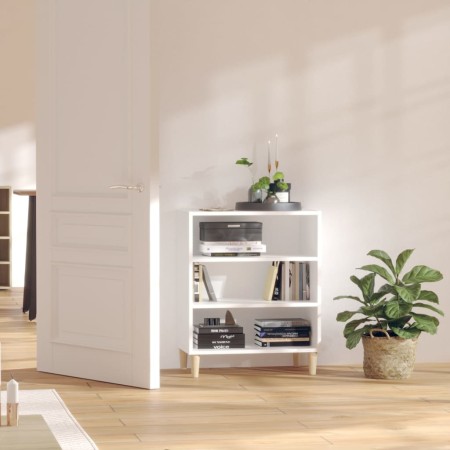 Aparador de madera contrachapada blanco 57x35x70 cm de , Aparadores - Ref: Foro24-806049, Precio: 53,92 €, Descuento: %
