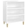 Aparador de madera contrachapada blanco 57x35x70 cm by , Sideboards - Ref: Foro24-806049, Price: 52,28 €, Discount: %