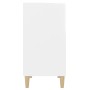 Aparador de madera contrachapada blanco 57x35x70 cm de , Aparadores - Ref: Foro24-806049, Precio: 53,92 €, Descuento: %