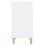 Aparador de madera contrachapada blanco 57x35x70 cm by , Sideboards - Ref: Foro24-806049, Price: 52,28 €, Discount: %