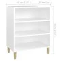 Aparador de madera contrachapada blanco 57x35x70 cm by , Sideboards - Ref: Foro24-806049, Price: 52,28 €, Discount: %