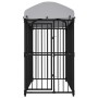 Perrera de exterior con techo 150x100x175 cm de , Casetas y cercados para perros - Ref: Foro24-170889, Precio: 328,77 €, Desc...