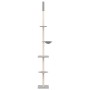 Árbol rascador gatos suelo a techo gris claro 263,5-289,5 cm de , Mobiliario para gatos - Ref: Foro24-171709, Precio: 85,20 €...