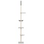 Árbol rascador gatos suelo a techo gris claro 263,5-289,5 cm de , Mobiliario para gatos - Ref: Foro24-171709, Precio: 85,20 €...