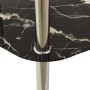 Mesa auxiliar 2 niveles vidrio transparente y negro 38x38x50 cm de vidaXL, Mesas auxiliares - Ref: Foro24-322792, Precio: 34,...