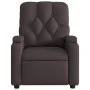 Sillón de masaje reclinable de tela marrón oscuro de , Sillones - Ref: Foro24-372496, Precio: 219,36 €, Descuento: %