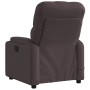 Sillón reclinable de masaje eléctrico tela marrón oscuro de , Sillones - Ref: Foro24-3204703, Precio: 262,01 €, Descuento: %