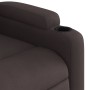 Sillón reclinable de masaje eléctrico tela marrón oscuro de , Sillones - Ref: Foro24-3204703, Precio: 262,01 €, Descuento: %