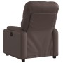 Sillón reclinable eléctrico de cuero sintético marrón de , Sillones - Ref: Foro24-3204760, Precio: 243,95 €, Descuento: %
