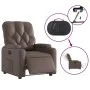Sillón reclinable eléctrico de cuero sintético marrón de , Sillones - Ref: Foro24-3204760, Precio: 254,55 €, Descuento: %