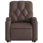 Sillón reclinable elevable cuero sintético marrón de , Sillones - Ref: Foro24-3204774, Precio: 286,92 €, Descuento: %