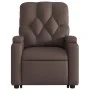 Sillón reclinable elevable eléctrico de cuero sintético marrón de , Sillones - Ref: Foro24-3204788, Precio: 337,75 €, Descuen...