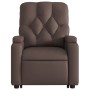 Sillón reclinable elevable eléctrico de cuero sintético marrón de , Sillones - Ref: Foro24-3204788, Precio: 314,31 €, Descuen...