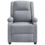 Sillón reclinable de tela gris claro de , Sillones - Ref: Foro24-348435, Precio: 189,45 €, Descuento: %