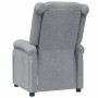 Sillón reclinable de tela gris claro de , Sillones - Ref: Foro24-348435, Precio: 192,22 €, Descuento: %