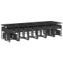 Set de muebles jardín 17 pzas con cojines ratán sintético negro de , Conjuntos de jardín - Ref: Foro24-3211363, Precio: 871,3...
