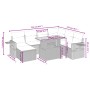 Juego de sofás de jardín con cojines beige 8 pzas ratán PE de , Conjuntos de jardín - Ref: Foro24-3275718, Precio: 551,35 €, ...