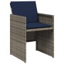 Sillones de jardín con cojines 4 uds ratán sintético gris de , Sillas de jardín - Ref: Foro24-4007442, Precio: 185,94 €, Desc...