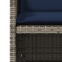 Sillones de jardín con cojines 4 uds ratán sintético gris de , Sillas de jardín - Ref: Foro24-4007442, Precio: 185,94 €, Desc...