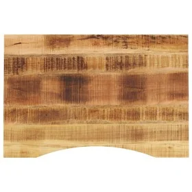 Tablero de escritorio con curva madera mango rugosa 80x50x2,5cm de , Accesorios y productos para escritorios - Ref: Foro24-37...