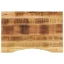 Tablero de escritorio con curva madera mango rugosa 80x50x2,5cm de , Accesorios y productos para escritorios - Ref: Foro24-37...