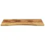 Tablero de escritorio con curva madera mango rugosa 80x50x2,5cm de , Accesorios y productos para escritorios - Ref: Foro24-37...