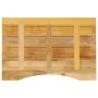 Tablero de escritorio con curva madera mango rugosa 80x50x2,5cm de , Accesorios y productos para escritorios - Ref: Foro24-37...
