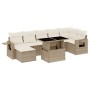 Set de sofás de jardín y cojines 8 piezas ratán sintético beige de , Conjuntos de jardín - Ref: Foro24-3268058, Precio: 542,5...