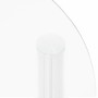 Mesa auxiliar 2 niveles vidrio templado transparente 38 cm de vidaXL, Mesas auxiliares - Ref: Foro24-322787, Precio: 33,25 €,...