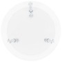 Mesa auxiliar 2 niveles vidrio templado transparente 38 cm de vidaXL, Mesas auxiliares - Ref: Foro24-322787, Precio: 33,25 €,...