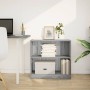 Estantería de madera de ingeniería gris Sonoma 80x24x76 cm de , Librerías y estanterías - Ref: Foro24-857831, Precio: 47,71 €...