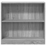Estantería de madera de ingeniería gris Sonoma 80x24x76 cm de , Librerías y estanterías - Ref: Foro24-857831, Precio: 47,71 €...