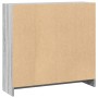 Estantería de madera de ingeniería gris Sonoma 80x24x76 cm de , Librerías y estanterías - Ref: Foro24-857831, Precio: 47,71 €...