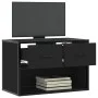Mueble de TV metal y madera de ingeniería negro 60x31x39,5 cm de , Muebles TV - Ref: Foro24-848909, Precio: 52,21 €, Descuent...