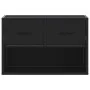 Mueble de TV metal y madera de ingeniería negro 60x31x39,5 cm de , Muebles TV - Ref: Foro24-848909, Precio: 52,21 €, Descuent...