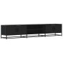 Mueble para TV madera de ingeniería negro 210x35x41 cm de , Muebles TV - Ref: Foro24-3300780, Precio: 126,12 €, Descuento: %