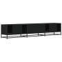 Mueble para TV madera de ingeniería negro 210x35x41 cm de , Muebles TV - Ref: Foro24-3300780, Precio: 126,12 €, Descuento: %