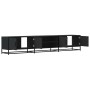Mueble para TV madera de ingeniería negro 210x35x41 cm de , Muebles TV - Ref: Foro24-3300780, Precio: 126,12 €, Descuento: %