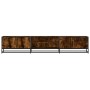 Mueble para TV madera de ingeniería roble ahumado 210x35x41 cm de , Muebles TV - Ref: Foro24-3300782, Precio: 117,62 €, Descu...