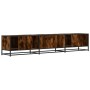 Mueble para TV madera de ingeniería roble ahumado 210x35x41 cm de , Muebles TV - Ref: Foro24-3300782, Precio: 117,62 €, Descu...