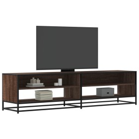 Mueble de TV madera de ingeniería marrón roble 180,5x40x46 cm de , Muebles TV - Ref: Foro24-3300804, Precio: 106,03 €, Descue...