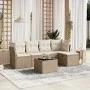 Juego de sofás jardín con cojines 6 pzas ratán sintético beige von , Gartensets - Ref: Foro24-3263144, Preis: 385,43 €, Rabat...